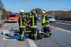 Schwere Unfälle auf der A4 bei Ohorn - Gaffer behindern den Verkehr: Motorradunfall sorgt für Stau - mehrere Unfälle im Gegenverkehr
