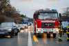 LKW-Unfall in Baustelle auf der A4: Laster verkeilt sich zwischen der Schutzplanke