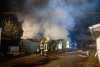 Brandanschlag auf Jugendclub: Haben Rechtsextreme die Gebäude angezündet?: Feuerwehr entdeckt rechte Parolen in abgebranntem Clubhaus