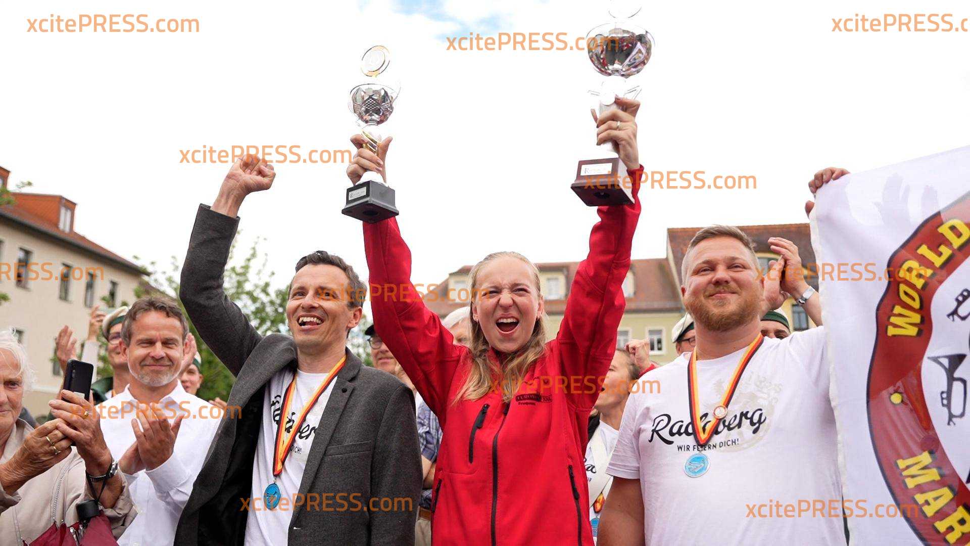 Radeberg feiert Weltmeister: Triumph bei der Weltmeisterschaft der Spielmannszüge: Ministerpräsident gratuliert sächsischer Mannschaft per E-Mail