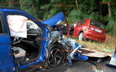 Polizei sucht Zeugen: Horror-Crash auf der S94 bei Biehla – eine Tote, zwei Schwerverletzte: Straße lange Zeit komplett gesperrt 