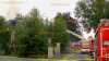 Großbrand in Neukirch-Lausitz: Villa in Flammen – Zwiebackfabrik konnte geschützt werden: 