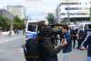 Nach tödlicher Messerstecherei am Rande von Stadtgebiet: Mehrere Demonstrationen in der Innenstadt: Polizei muss Demonstrationslager voneinander trennen