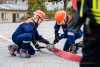 Jugendfeuerwehr wird für einen Tag zur Berufsfeuerwehr: Kinder fahren zu den Einsätzen wie die Großen