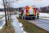 Tauwetter beschert der Feuerwehr erste Hochwassereinsätze: Schmelzwasser wird langsam zum Problem