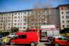 Brand in Kamenzer Wohnblock : Rettungsdienst muss mehrere Personen versorgen