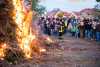 In Doberschau brannte wieder die Hexe: Feuerwehr will Verein gründen, um das Fest auch in Zukunft zu sichern