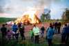 In Doberschau brannte wieder die Hexe: Feuerwehr will Verein gründen, um das Fest auch in Zukunft zu sichern