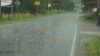 Enormer Hagelschauer in der Lausitz: Verkehrsbehinderungen durch Unwetter