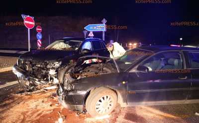 Schwerer Crash an Autobahnauffahrt: Vier Verletzte nach Vorfahrtsfehler