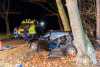 Tragischer Unfall - PKW kollidiert mit Baum: Fahrer (36) verstirbt noch an Unfallstelle