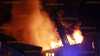 Riesiges Flammeninferno! Mehrere Lagerhallen brennen in sächsischem Heidenau: Feuerwehr mit Großaufgebot vor Ort