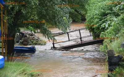 Unwetter im Zittauer Gebirge: Überschwemmungen und umgestürzte Bäume