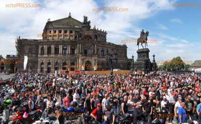 Großdemonstration in Sachsen mit 5000 Motorradfahrern: Biker protestieren deutschlandweit gegen drohende Fahrverbote