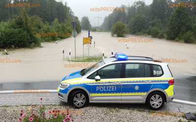 Auch die Polizei 