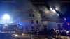 Ehemaliger Gasthof "Herr Gevatter" in Vollbrand: Zahlreiche Feuerwehren kämpfen gegen Flammen: Brandstiftung - 100.000 Euro Schaden