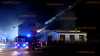 Ehemaliger Gasthof "Herr Gevatter" in Vollbrand: Zahlreiche Feuerwehren kämpfen gegen Flammen: Brandstiftung - 100.000 Euro Schaden