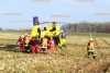 Frontalcrash: Zwei Personen schwer verletzt: Rettungshubschrauber im Einsatz