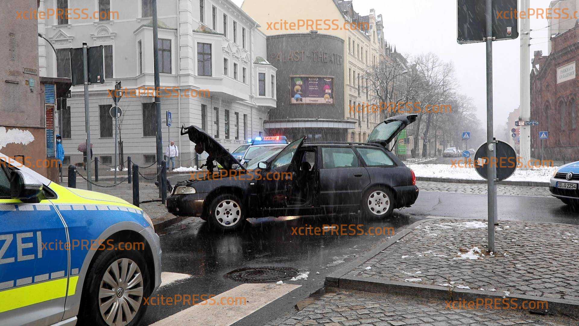 Pole nach Verfolgungsjagd festgenommen: Fahrer war zunächst geflüchtet und wurde durch mehrere Streifenwagen verfolgt