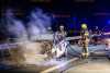 Auto gerät auf der Autobahn in Brand: Fahrzeug steht bei Ankunft der Feuerwehr vollkommen in Flammen!