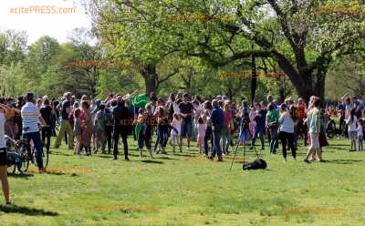 Corona-Maßnahmen-Kritiker „tanzen“ in Alaunpark: Weitere 