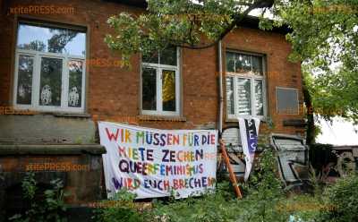 Erneute Hausbesetzung in Dresden: Polizei räumt Besetzer vom Dach