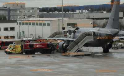 Bundeswehr fliegt Corona-Patienten aus Dresden: Militärmaschine transportiert sechs Erkrankte nach Köln