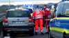 Reisewelle nach den Feiertagen: Unfall mit 7 Fahrzeugen auf der A4: Großaufgebot von Feuerwehr und Rettungsdienst im Einsatz