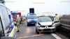 Reisewelle nach den Feiertagen: Unfall mit 7 Fahrzeugen auf der A4: Großaufgebot von Feuerwehr und Rettungsdienst im Einsatz